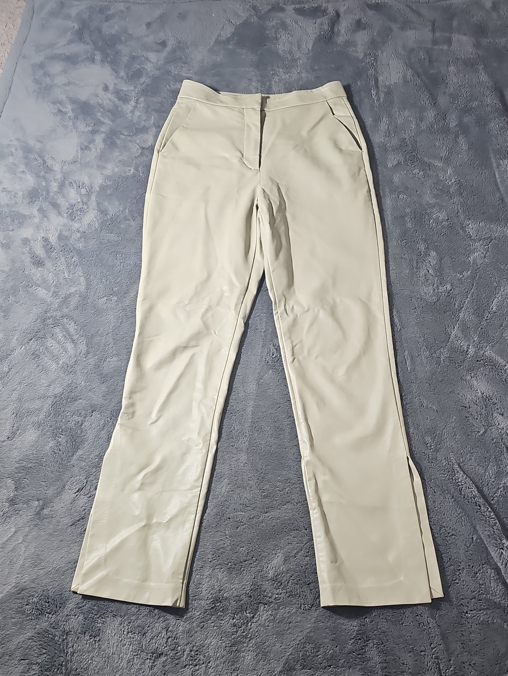 OAK+FORT Women's Tan Minimalist Viscose Blend Pants Size 2